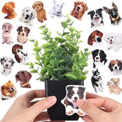 LELEE Fake Potted Plants Mini Artificial Plants, 6 Pcs Small Eucalyptus Potted Faux Decorative Grass Plant With White Pot For Home Decor, Indoor, Office, Desk, Table Decoration -Green Leaf Store 51um3aRRS0L