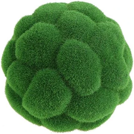 BESPORTBLE Fake Rocks Artificial Plant Moss Ball Topiary Ball Ornament For Garden Topiary Tree Wedding Party Hanging Wall Decoration Green 15CM Greenery Balls 8 BESPORTBLE Fake Rocks Artificial Plant Moss Ball Topiary Ball Ornament For Garden Topiary Tree Wedding Party Hanging Wall Decoration Green 15CM Greenery Balls - Image 8
