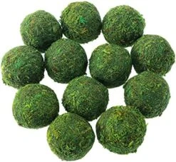 10Pack Decorative Faux Dried Moss Balls And 8Pack Wicker Rattan Balls- Artificial Green Plant Mossy Wicker Rattan Cord Balls Set For Summer Vase Dough Bowl Filler Home Garden Party Wedding Display 12 10Pack Decorative Faux Dried Moss Balls And 8Pack Wicker Rattan Balls- Artificial Green Plant Mossy Wicker Rattan Cord Balls Set For Summer Vase Dough Bowl Filler Home Garden Party Wedding Display -Green Leaf Store 51vNKtJTU1L. AC