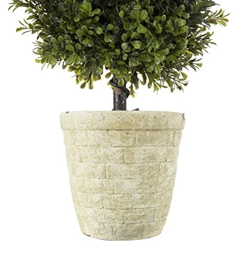 Regency International Spring Boxwood Ball Cone Topiary 34" 2 Regency International Spring Boxwood Ball Cone Topiary 34" - Image 2