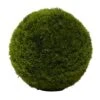 Deco 79 Faux Foliage Boxwood Topiary Artificial Foliage Ball, 15" X 15" X 15", Green -Green Leaf Store 51x26RE4bTS