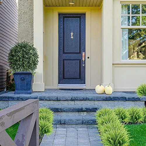 Set Of 2 -Pre-Potted Artificial Potted Shrubs UV Resistant,24" Artificial Boxwood Topiary Ball Tree,for Indoor And Outdoor Home Garden(Green) 2 Set Of 2 -Pre-Potted Artificial Potted Shrubs UV Resistant,24" Artificial Boxwood Topiary Ball Tree,for Indoor And Outdoor Home Garden(Green) - Image 2