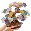 KALIFANO Large Tree Of Life (1,251 Gemstone Count) Chakra Crystal Tree With Healing Properties - Bonsai Feng Shui Money Tree For Healing And Luck -Green Leaf Store 51z7cVnW6UL