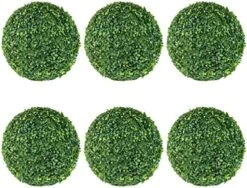 AILANDA 2 PCS 16 Inch Artificial Plant Topiary Ball For Outdoor UV Resistant Garden Spheres Decorative With 8 Layers Leaves Faux Boxwood Balls For Backyard, Balcony, Porch, Wedding And Home Décor 12 AILANDA 2 PCS 16 Inch Artificial Plant Topiary Ball For Outdoor UV Resistant Garden Spheres Decorative With 8 Layers Leaves Faux Boxwood Balls For Backyard, Balcony, Porch, Wedding And Home Décor -Green Leaf Store 61 snwzYML. AC