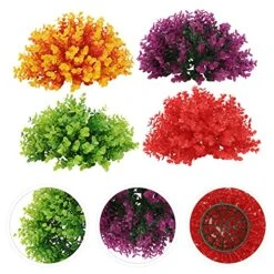 Cabilock 4pcs Artificial Grass Ball Decorative Faux Topiary Plant Ball Ornament For Garden Wedding Party Hanging Wall Decoration 8 Cabilock 4pcs Artificial Grass Ball Decorative Faux Topiary Plant Ball Ornament For Garden Wedding Party Hanging Wall Decoration -Green Leaf Store 610tp5jIjES