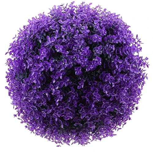Healifty Home Decor Fake Plants Artificial Boxwood Topiary Plant Decorative Faux Boxwood Lifelike Plant Sphere For Indoor Outdoor Garden Lawn Wedding Party Decor Purple Artificial Grass Fake Plants 1 Healifty Home Decor Fake Plants Artificial Boxwood Topiary Plant Decorative Faux Boxwood Lifelike Plant Sphere For Indoor Outdoor Garden Lawn Wedding Party Decor Purple Artificial Grass Fake Plants