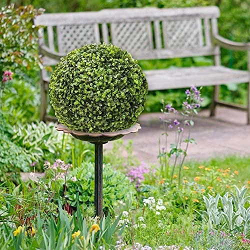 ROVOS Artificial Plant Topiary Ball Decorative For Garden Party Wedding Home Decor Decoration Outdoor Artificial Boxwood 1 ROVOS Artificial Plant Topiary Ball Decorative For Garden Party Wedding Home Decor Decoration Outdoor Artificial Boxwood