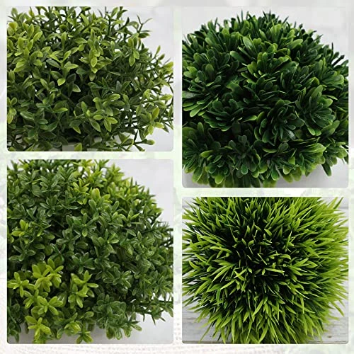 AOKKR Set Of 4 Artificial Potted Plants, Artificial Flowers, Artificial Plants, Indoor, Table, Foyer, Windowsill, Living Room, Shelf, Office, Decoration, Leaves, Gift Height 4.7 Inch 1 AOKKR Set Of 4 Artificial Potted Plants, Artificial Flowers, Artificial Plants, Indoor, Table, Foyer, Windowsill, Living Room, Shelf, Office, Decoration, Leaves, Gift Height 4.7 Inch