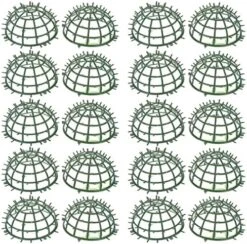 EXCEART 5pcs Plastic Frame For Artificial Boxwood Topiary Ball DIY Flower Ball Grass Balls Flower Arrangement Holder Egg Floral Cage For Garden Home Decor, 30X30cm, P03HO1650ZW4CHWISSDKNXVC -Green Leaf Store 61A8KUoguL. AC