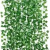 GPARK 84ft 12 Pack / 82 Inch, Artificial Ivy Garland Fake Leaf Plants Vine, Hanging Leaves Garlands For Wedding Party Garden Kitchen Outdoor Greenery Wall Decor Green 13 GPARK 84ft 12 Pack / 82 Inch, Artificial Ivy Garland Fake Leaf Plants Vine, Hanging Leaves Garlands For Wedding Party Garden Kitchen Outdoor Greenery Wall Decor Green -Green Leaf Store 61BCGU6QSCL