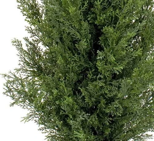 Silk Tree Warehouse One UV Rated Outdoor Artificial 4 Foot Cedar Topiary Tree 2 Silk Tree Warehouse One UV Rated Outdoor Artificial 4 Foot Cedar Topiary Tree - Image 2