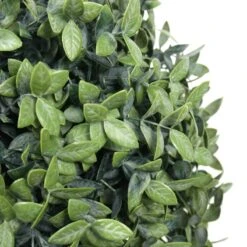 UNADRA 23” T 13” D Set Of 2 Artificial Topiary Ball Tree, Bush Potted Plant UV Resistance, Artificial Potted Shrubs For Indoor Outdoor Home Garden Decor -Green Leaf Store 61FRoHIoBbL