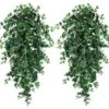 Arcadia Silk Plantation 51" Ivy Artificial Hanging Greenery Bushes, With No Pot, (Pack Of 2) -Green Leaf Store 61Ks8tTIyUL