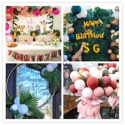 Sggvecsy 82 Pieces 8 Kinds Artificial Tropical Palm Leaves Tropical Leaves Monstera Leaves Safari Jungle Leaf With Stems For Hawaiian Luau Party Beach Table Wedding Shower Birthday Theme Decorations -Green Leaf Store 61MwfbiTqcL