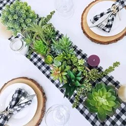 Winlyn 15 Pcs Artificial Succulents Unpotted Bulk Small Faux Succulent Plants Hanging Succulents Hops Aloe For Succulent Garden Wreath Floral Arrangement Indoor Outdoor Green Decor -Green Leaf Store 61cBXuCI1gL