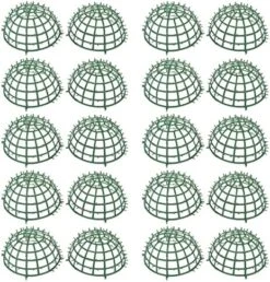 EXCEART 5pcs Plastic Frame For Artificial Boxwood Topiary Ball DIY Flower Ball Grass Balls Flower Arrangement Holder Egg Floral Cage For Garden Home Decor, 30X30cm, P03HO1650ZW4CHWISSDKNXVC -Green Leaf Store 61cHcSxzdrL. AC