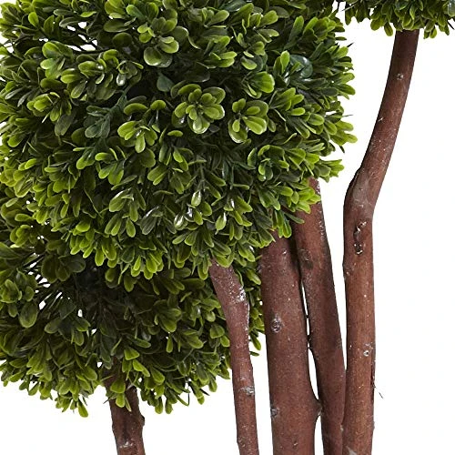 Nearly Natural 5428 4ft. Boxwood Topiary Tree UV Resistant (Indoor/Outdoor),Green,4-Feet 1 Nearly Natural 5428 4ft. Boxwood Topiary Tree UV Resistant (Indoor/Outdoor),Green,4-Feet