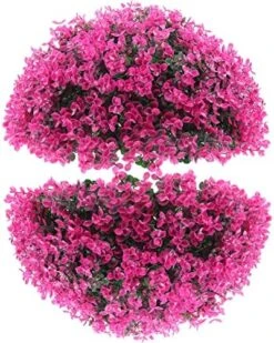 EXCEART Faux Foliage Artificial Topiary Balls Ceiling Topiary Ball Eucalyptus Leaf Grass Ball Faux Decorative Balls For Backyard Balcony Garden Wedding And Home Purple Decorative Boxwood 11 EXCEART Faux Foliage Artificial Topiary Balls Ceiling Topiary Ball Eucalyptus Leaf Grass Ball Faux Decorative Balls For Backyard Balcony Garden Wedding And Home Purple Decorative Boxwood -Green Leaf Store 61k74mdMHrL. AC