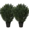 41 Inch Artificial Cedar Topiary Tree 3.4ft Faux Bushes Plant With Pot For Indoor/Outdoor 7 41 Inch Artificial Cedar Topiary Tree 3.4ft Faux Bushes Plant With Pot For Indoor/Outdoor -Green Leaf Store 71VLhudgw6L
